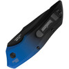 KS7100GBLUBLK Launch 1 AUTO CPM-MagnaCut Black Blade, Blue/Black Aluminum Handle