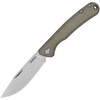 KS4320 Federalist Folder stonewash finish CPM-154 stainless blade. Green micarta handle. Slip joint
