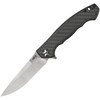 ZT0452CF Two-Tone Finish S35V Drop Point Blade / Black Carbon Fiber & Stonewash Stainless Back Handle
