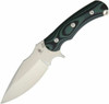 Willumsen Super Bad Drop Point Fixed Blade Black/Green