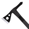 SOGF01TNCP 5.5" overall. 2.75" cutting edge. Black GRN handle. Versatile tool for breaching operations, excavation, obstacle removal, and other utility applications. Black nylon belt sheath