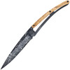 Deejo - Tattoo Linerlock 37g Hunting BLACK Buck/Boar