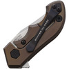 ZT0022TIBRZ ZT0022 Stonewash CPM-20CV Blade / Bronze Titanium Handle