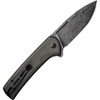 Conspirator Button Lock DRK GRN micarta/DAM