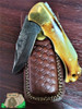 TITAN - Burnt Bone w/Leather Sheath