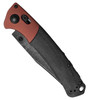 15080BK-04 Crooked River DLC Battle Wash CPM-MagnaCut Clip Point Blade / Burnt Copper Bolsters / Canvas Micarta Handle