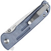 Justice Liner Lock Knife Blue Micarta