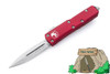Microtech - 232-10RD UTX-85 D/E - Red Handle/SW Blade