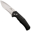BEAR OPS - AC-600-B7-P BOLD ACTION VI AUTO KNIFE, BEAD BLAST COMBO BLADE