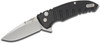 Hogue 24170 X1-Microflip 2.75" Folder Drop Point Blade Tumble Finish Alum Frame