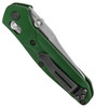 945 Mini Osborne Satin CPM-S30V Reverse Tanto Blade / Green Aluminum Handle
