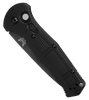 9071BK-02 Benchmade Claymore Black Grivory Handle, 3.60" Cobalt Black 154CM Tanto Blade