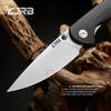 CJRB - FELDSPAR J1912S D2 BLADE G10 BLACK