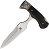 Folding Push Dagger Black