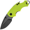 Kershaw - Shuffle Lime Green BlackWash