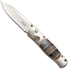 Santa Fe Stoneworks - Tesoro - Woolly Mammoth Tooth 3 1/2" Button Lock Knife