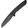 SENCUT Kyril Flipper Knife Black Micarta Handle