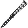 BC115GXTR  5" (12.7cm) closed. 3.77" (9.58cm) unsharpened blade. Zinc handle. Galaxy coated blade and handle.