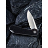 Elementum Flipper Knife Wood Handle (2.96" D2 Blade)