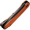 Elementum Flipper Knife Wood Handle (2.96" Damascus Blade)