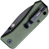 Banter Linerlock Green Micarta