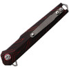 Linerlock Tanto Black/Red