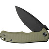 Praxis Flipper Knife OD Green G10 Handle
