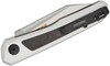 7050 Launch 20 AUTO Folding Knife 3" CPM-MagnaCut Two-Tone Reverse Tanto Blade, Clear Anodized Aluminum Handles with Carbon Fiber Inlays