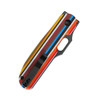 Serape Series Cormorant S35VN Blade Colour G10 Handle Knife