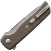 Tactical ATCF Lite Liner Lock Knife Tan G-10/3" SW