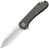 Elementum Flipper Knife Micarta Handle (2.96" D2 Blade)
