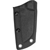 Kizer Cutlery 1062A2 Tyler Barnes Deckhand Fixed Blade Knife 2.95" D2 Black Stonewashed Sheepsfoot Blade, Black Micarta Handles, Kydex Sheath