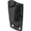 Kizer Cutlery 1062A2 Tyler Barnes Deckhand Fixed Blade Knife 2.95" D2 Black Stonewashed Sheepsfoot Blade, Black Micarta Handles, Kydex Sheath
