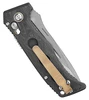 273-03 Mini Adamas Satin MagnaCut Drop Point Blade / Marble Carbon Fiber Handle