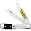U.S. Army Smooth Black/White Synthetic Trapper Gift Set