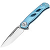 Button Lock Ti Blue M390