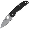 SC229SBK Shaman Lightweight Black FRN / Serrated CTS-BD1