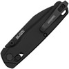 KS6105BLK Bel Air DuraLock lack PVD coated CPM MagnaCut stainless blade. Black anodized aluminum handle