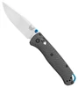 535-3 AXIS LOCK Carbon Fiber Handle / SW S90V Drop Point Blade, Black Oxide Clip