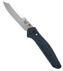 940-04 Osborne Reverse Tanto Satin M390 Blade / Blue Denim Micarta Handle
