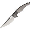 RKPRED2P Bead Blast Finish Bohler M390 Blade / Gray Anodized Titanium Handle