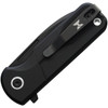Hydrosight Full Eclipse Black PVD Coated 14C28N Sandvik Drop Point Blade / Black Aluminum Handle w/Black G10 Inlay