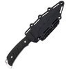 SOGUF1001BX Overall: 9.75"; Blade: 5" l S35VN Stainless l Standard Edge l Satin Finish; Handle: Black l Micarta; Other Info: Full, extended tang with lanyard slot. Kydex sheath with an adjustable low-profile, locking mount.