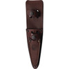 KOA00199FG Bead blast finish D2 tool steel blade. Black SureGrip handle. Full tang. Includes: 8.5" overall Whitetail with 4" guthook blade; 6.75" overall Cub with 3" blade. Brown leather belt sheath.