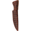 BVRHGK1A 10.88" (27.64cm) overall. 5.5" (13.97cm) satin finish X50CrMoV15 stainless blade. Walnut handle. Full tang. Lanyard hole. Brown leather belt sheath.