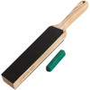 BVRLS6P1 14.5" overall. 9.5" overall cowhide leather strop. Ashwood handle. Comes with green compound