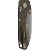 VOSA4508 4.38" (11.13cm) closed. 3.25" (8.26cm) acid washed finish S35VN stainless drop point blade. Acid etched copper handle. Thumb stud. Lanyard hole. Pocket clip. Black nylon zippered storage case.