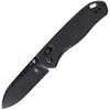 KIV3619C2 4.13" (10.49cm) closed. 3" (7.62cm) black finish 154CM stainless blade. Black aluminum handle. Thumb stud. Lanyard hole. Pocket clip.