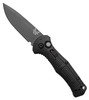9570BK-02 Benchmade Auto Mini Claymore Black Grivory Handle, Drop Point Cobalt Black 154CM Blade.