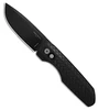 Pro-Tech Vero Synapse 2 Automatic Knife 3.45" MagnaMax Black DLC Drop Point Blade, Black Herringbone Textured Aluminum Handle